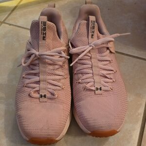 Under Armour Women's Soft Pink Athletic Shoes